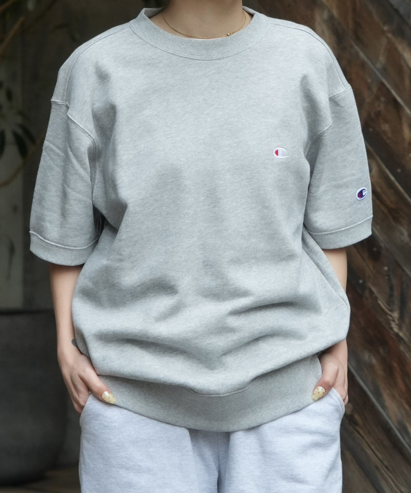CHAMPION/チャンピオン】半袖 裏毛スウェットシャツ USAコットン