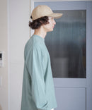 WIDE LONG BRIM CAP COOLMAXつば広キャップ【BEN DAVIS/ベンデイビス】