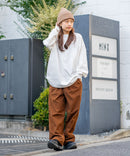 【SAVIER/サビアー】オーバーサイズ ロングTシャツ バックプリント ウェーブプリント ❘ジーンズメイト公式オンラインショップ