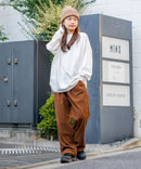 【SAVIER/サビアー】オーバーサイズ ロングTシャツ バックプリント ウェーブプリント ❘ジーンズメイト公式オンラインショップ