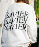 【SAVIER/サビアー】オーバーサイズ ロングTシャツ バックプリント ウェーブプリント ❘ジーンズメイト公式オンラインショップ