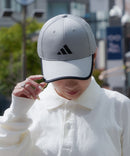 【ADIDAS/アディダス】【吸汗速乾・日差し対策】ツイルキャップ スポーツキャップ 定番ロゴ 8cmロングつば