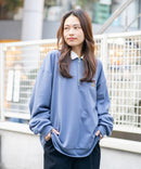 【UNIIT × RED CAP GIRL】 ワンポイント 襟配色 ダンボール ハーフジップ ポロ