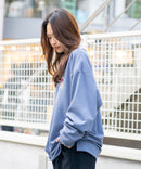 【UNIIT × RED CAP GIRL】 ワンポイント 襟配色 ダンボール ハーフジップ ポロ