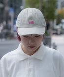 【MEI/メイ】ピグメントローキャップ ウォッシュ加工 ダメージ加工