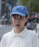 【MEI/メイ】ピグメントローキャップ ウォッシュ加工 ダメージ加工