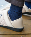 【MEI/メイ】キルティング モックシューズ スリッポン 防寒サンダル 今だけオリジナルノベルティ付属♪