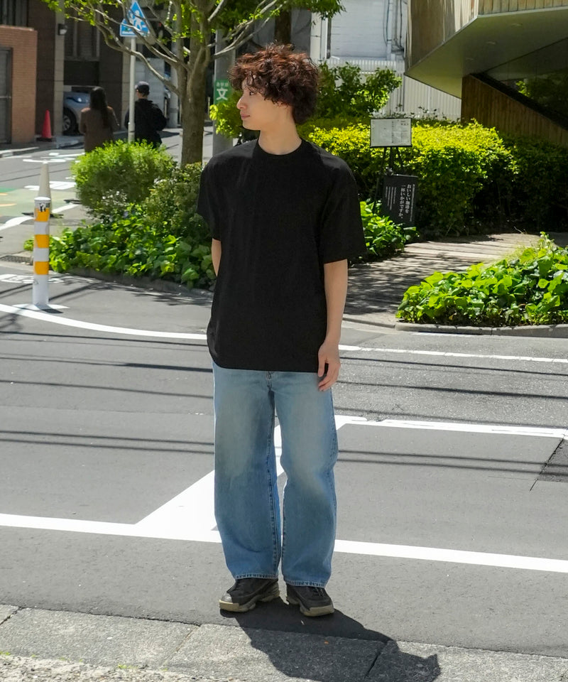 【PRO5/プロファイブ】SUPER HEAVY 6.7oz 半袖 カットソー クルーネック Tシャツ ヘビーオンス