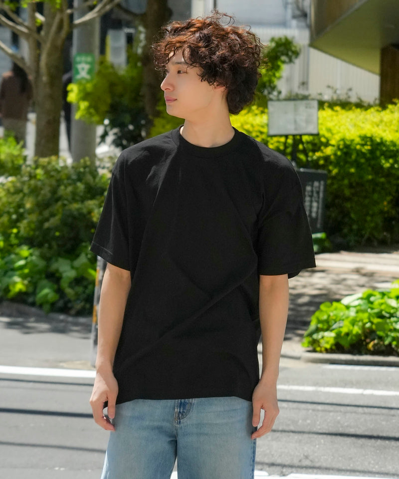 【PRO5/プロファイブ】SUPER HEAVY 6.7oz 半袖 カットソー クルーネック Tシャツ ヘビーオンス