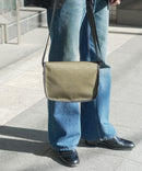 撥水 ミニ メッセンジャー ショルダー アウトドア レジャー BLUE STANDARD