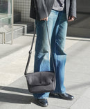 撥水 ミニ メッセンジャー ショルダー アウトドア レジャー BLUE STANDARD