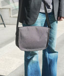 撥水 ミニ メッセンジャー ショルダー アウトドア レジャー BLUE STANDARD