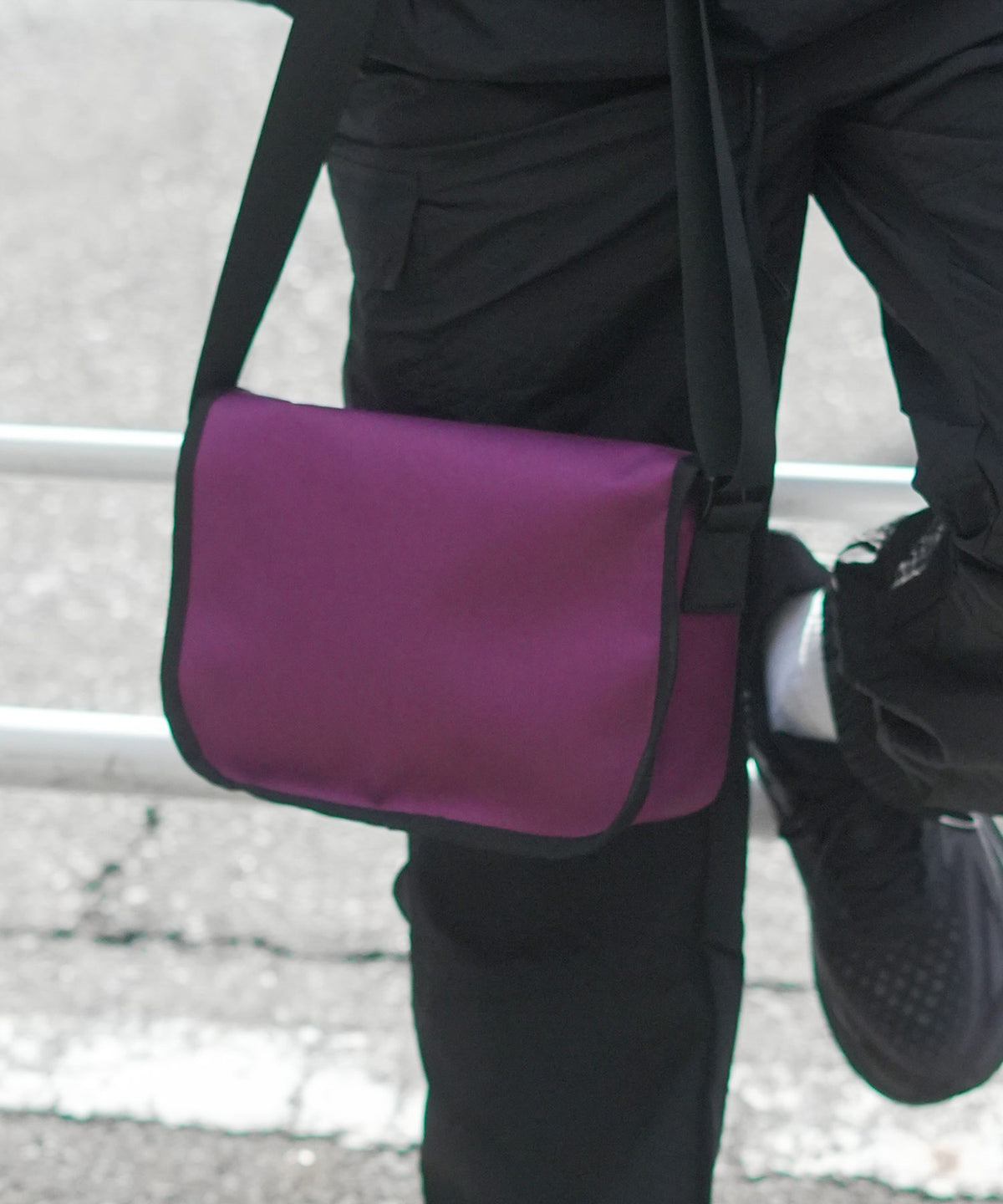 撥水 ミニ メッセンジャー ショルダー アウトドア レジャー BLUE STANDARD