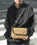 撥水 ミニ メッセンジャー ショルダー アウトドア レジャー BLUE STANDARD