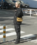 撥水 ミニ メッセンジャー ショルダー アウトドア レジャー BLUE STANDARD