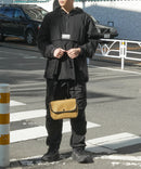 撥水 ミニ メッセンジャー ショルダー アウトドア レジャー BLUE STANDARD