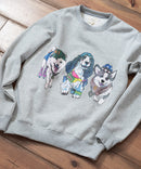 【CORISCO/コリスコ】裏毛アニマルプリントトレーナー zo