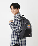 【DICKIES/ディッキーズ】ロゴナップサック 巾着バッグ リュック 通学 ジム 部活 ストリート カジュアル 軽量 ユニセックス