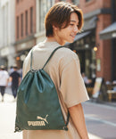 【PUMA/プーマ】【PUレザー 高見え】ビンテージPUナップサック 巾着バッグ メンズ レディース レトロ ストリート y2k スポーツミックス 古着風 おしゃれ