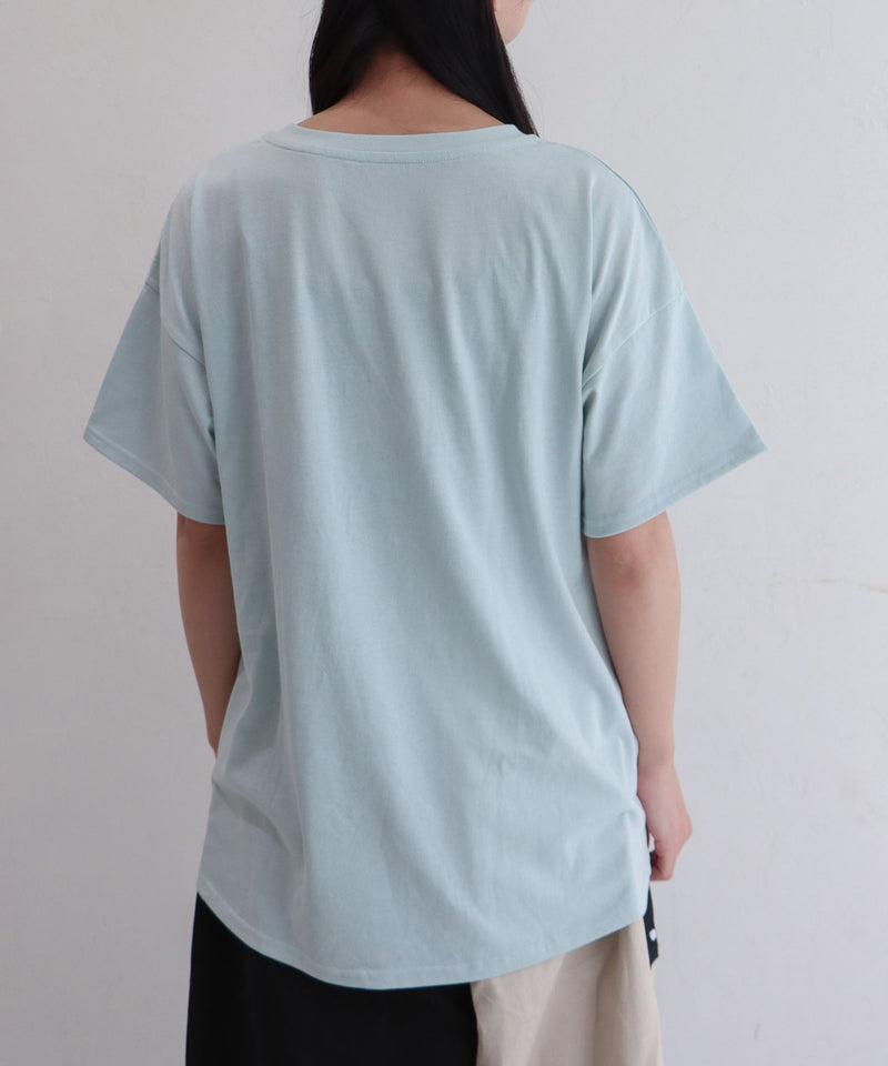 スマホショルダー風Tシャツ	【Hi Hey Hooo/ハイヘイホー】