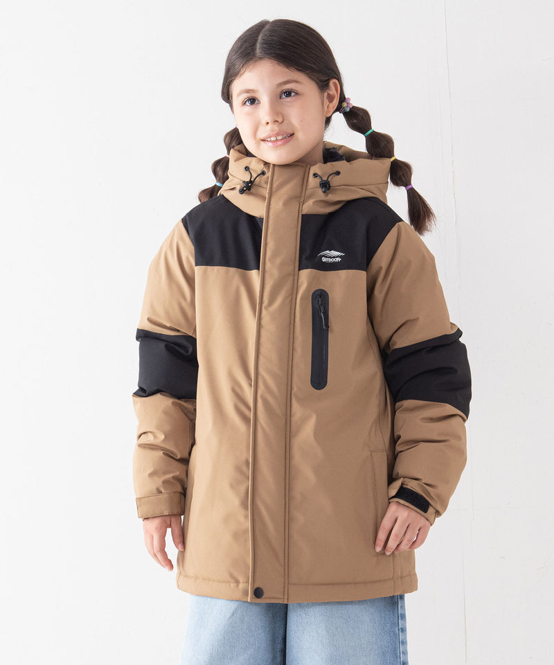 KIDS キッズ 切替 中綿 フードジャケット OUTDOOR PRODUCT アウトドアプロダクツ