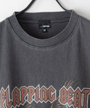 ピグメント加工 ヴィンテージライクプリントロンT 90s 古着 ロックT