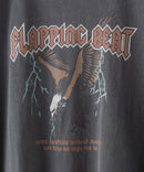 ピグメント加工 ヴィンテージライクプリントロンT 90s 古着 ロックT