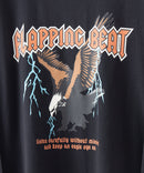 ピグメント加工 ヴィンテージライクプリントロンT 90s 古着 ロックT