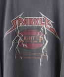 ピグメント加工 ヴィンテージライクプリントロンT 90s 古着 ロックT