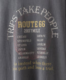 ピグメント加工 ヴィンテージライクプリントロンT 90s 古着 ロックT