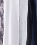 ZERO STAIN 切り替え ロンT 汗染みの目立たない Tシャツ 撥水 防汚 UVカット 紫外線対策 ユニセックス