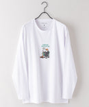ZERO STAIN 刺繍 ロンT 汗染みの目立たない Tシャツ 撥水 防汚 UVカット 紫外線対策 犬 猫 おじさん ❘ジーンズメイト公式オンラインショップ