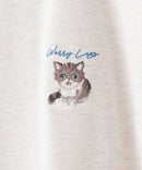 ZERO STAIN 刺繍 ロンT 汗染みの目立たない Tシャツ 撥水 防汚 UVカット 紫外線対策 犬 猫 おじさん ❘ジーンズメイト公式オンラインショップ