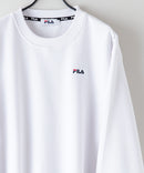 FILA ワンポイント ロゴ 刺繍  裏起毛 クルー トレーナー