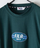FILA  フェイク レイヤード 胸ワンポイント ロンT