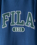 FILA  カレッジ ワッペン ビッグ シルエット フーディー