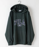 FILA  カレッジ ワッペン ビッグ シルエット フーディー
