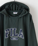FILA  カレッジ ワッペン ビッグ シルエット フーディー