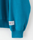 VISION ヴィジョン バック プリント バック 刺繡 裏毛 クルー ネック トレーナー