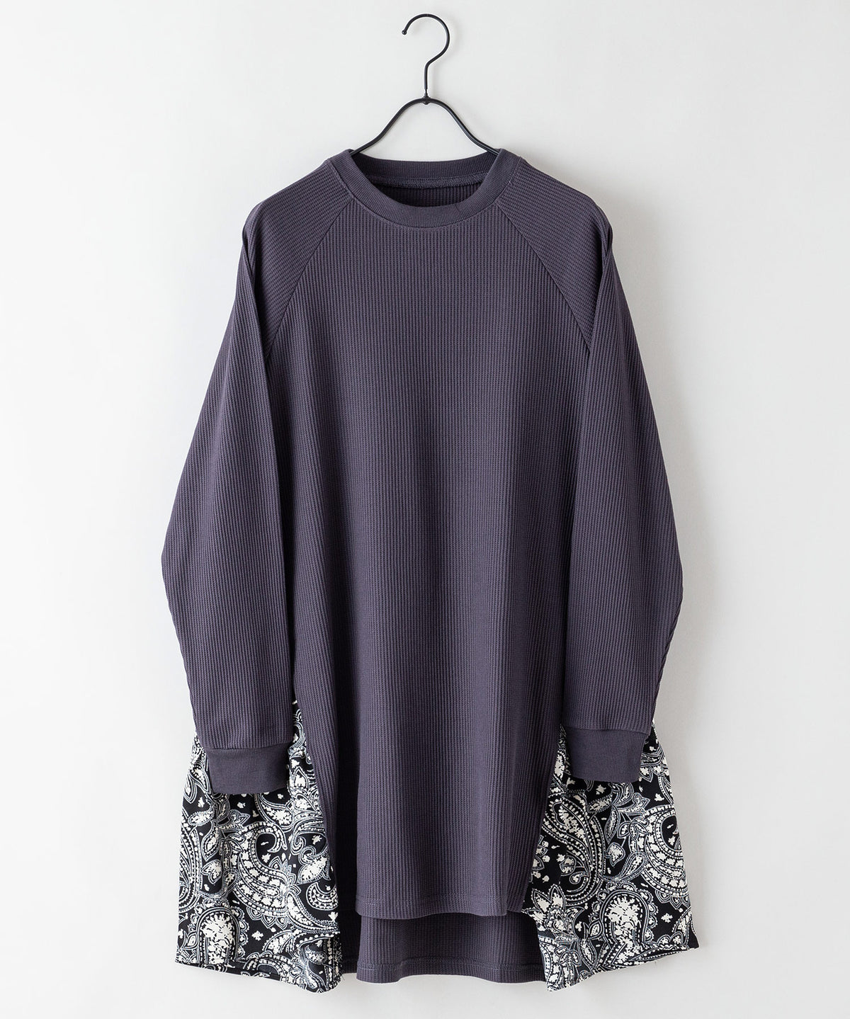 【FD3S】m17568・L★bellus closet★チュニック・ 襟が外せるティアードおめかしチュニック トップス ＆ LOVE CLOSET