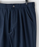 【極伸】スーパー ストレッチ スリム テーパード トラウザー 美脚 パンツ ビジカジ BLUE STANDARD ブルースタンダード ネービー ❘ジーンズメイト公式オンラインショップ