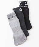 5本指 クォーター ソックス 3P