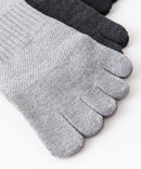 5本指 クォーター ソックス 3P