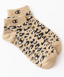 Wアニマル柄3Pスニーカーソックス【CHAMPION/チャンピオン】