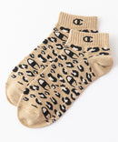 Wアニマル柄3Pスニーカーソックス【CHAMPION/チャンピオン】