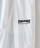 【THRASHER/スラッシャー 】ワッシャー ナイロン 切り替え トラック パンツ  ワイド シルエット スケーター ストリート ナイロン パンツ