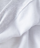 バック イラスト 起毛 クルーネック スウェット スペースグラム