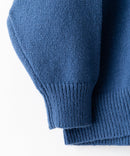 【UNIIT × RED CAP GIRL】 バック イラスト ジャガード ニット Vネック カーディガン