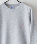 裏起毛 スウェット トレーナー リサイクル ポリエステル サスティナブル CHAMPION チャンピオン USAコットン