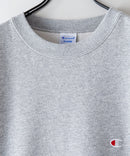 裏起毛 スウェット トレーナー リサイクル ポリエステル サスティナブル CHAMPION チャンピオン USAコットン